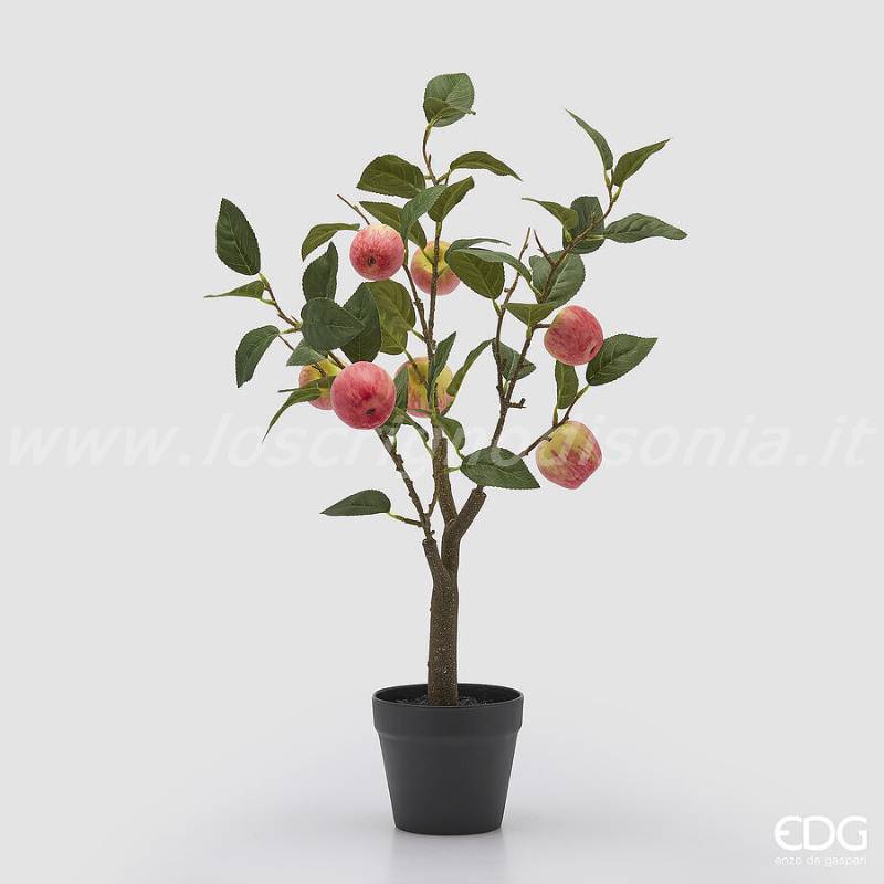 Pianta di Melo Artificiale EDG con Vaso – Altezza 60 cm
