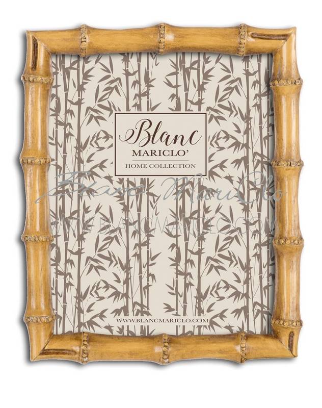 Cornice Portafoto Romimex Bianco Legno di mango Legno MDF 2 x 15 x 10