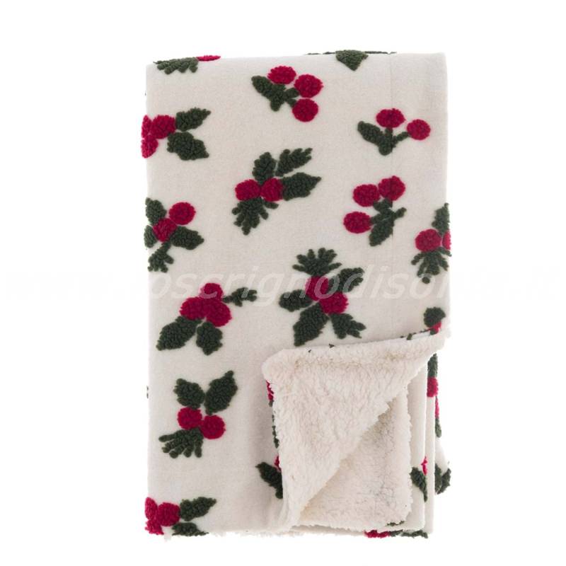 Plaid tout doux Blanc Mariclo - Déco d'Élise