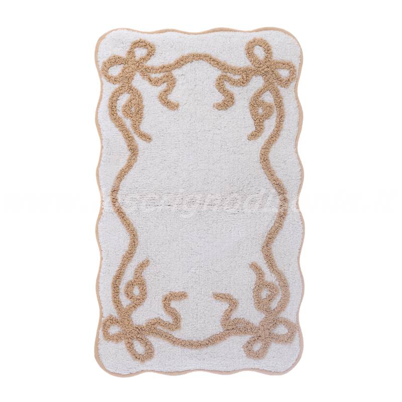 Tappeto Arredo Blanc Mariclò con Decoro Fiocchi – 50x80