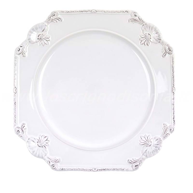 20 Piatti In Cartoncino Compostabili LE NAPPAGE: Diametro 23 Cm, Bianco Premium, Monouso Eco-Friendly Per Feste E Cocktail