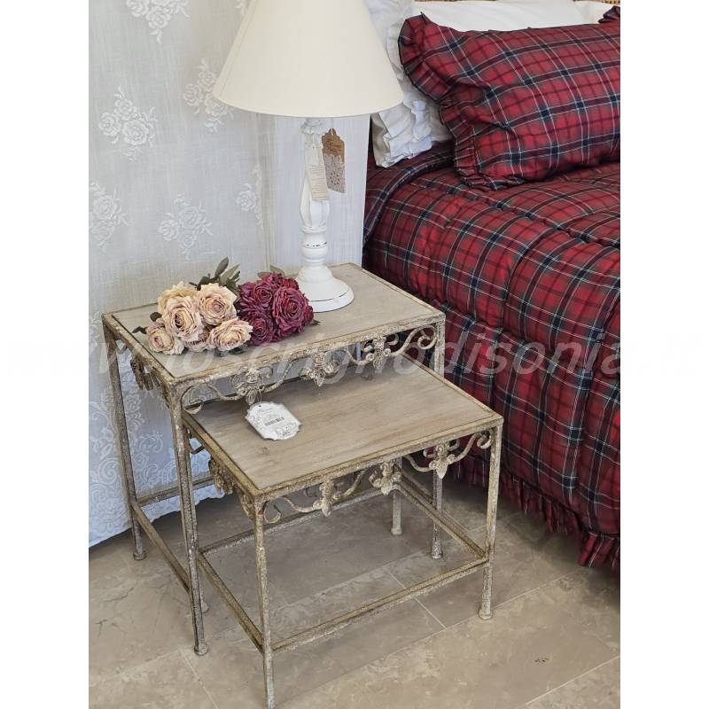 Cabilock Vaso da fiori vintage in metallo rustico, con manico, stile shabby chic, decorazione per ufficio, balcone, giardino, soggiorno, colore beige