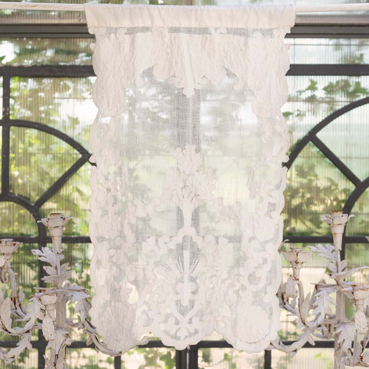 Tenda Alicantina In PVC Avorio Su Misura 60x90 Cm – Antizanzare Per Porte E Finestre | PERTONI