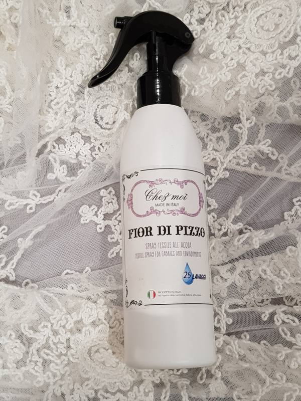 Chez Moi Italia | Profumo Spray per Tessuti | Fragranza Fior di Pizzo