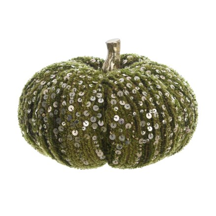 A38794-decoro-zucca-verde-con-paillettes