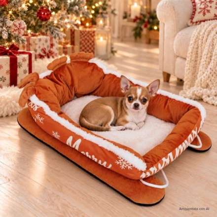 cuccia-tessuto-per-cani-piccoli-marrone-slitta