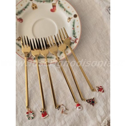 forchettine-dolce-con-decoro-natalizio-isabelle-rose-1