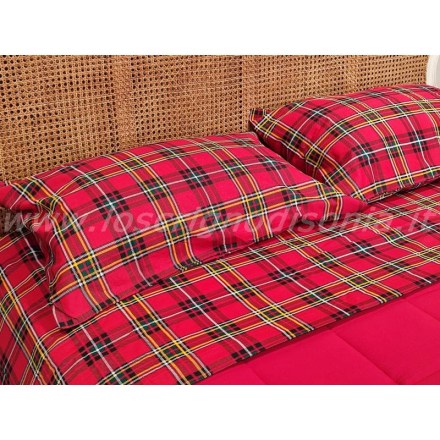 lenzuola-matrimoniali-country-in-flanella-stampa-tartan-rosso-1