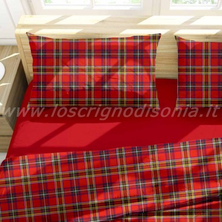 parure-copripiumino-matrimoniale-flanella-stampa-tartan