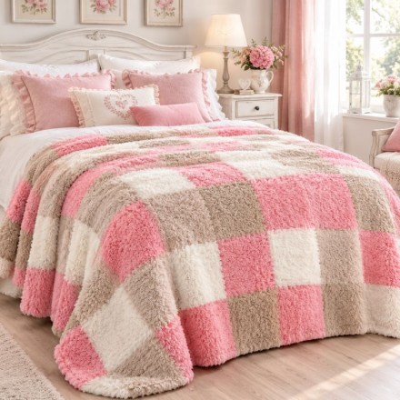 plaid-coperta-matrimoniale-atelir17-check-quadri-rosa-beige