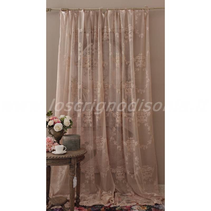 Tendina a vetro Shali bianco tunnel 60 x 240 cm | Leroy Merlin
