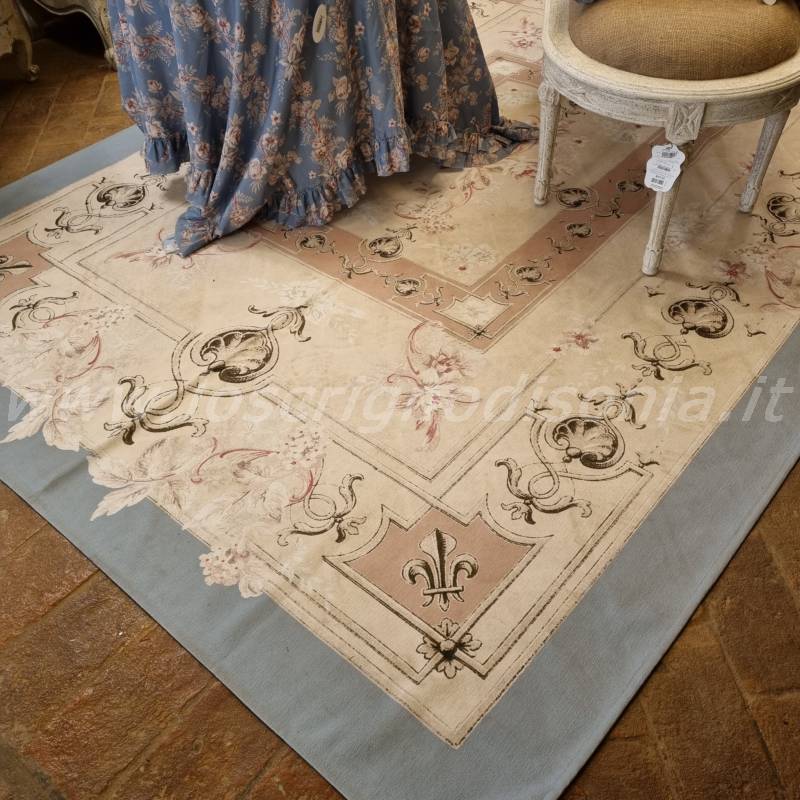 tappeto stile aubusson